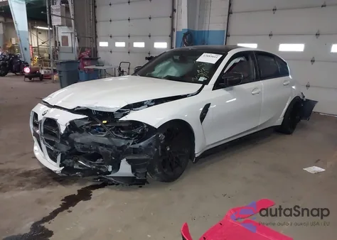 2023 BMW M3 Competition xDrive z USA, uszkodzony, nr VIN WBS43AY09PFP72953